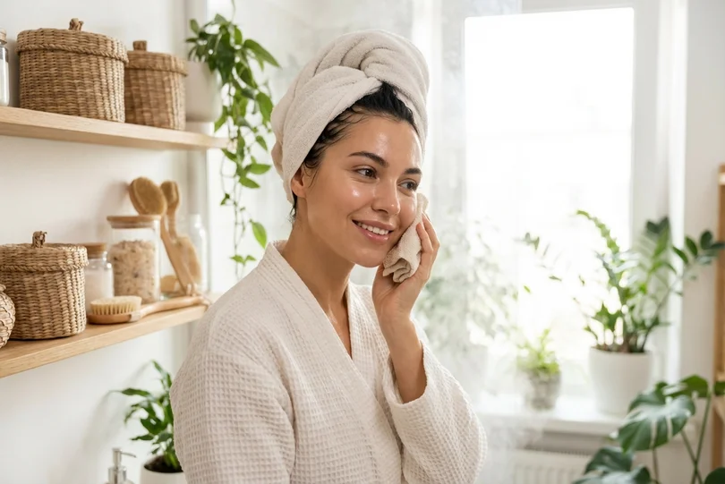 Softer skin and hair after showering with soft water
